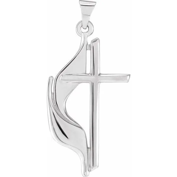 Methodist Cross Pendant Arnold's Jewelry and Gifts Logansport, IN