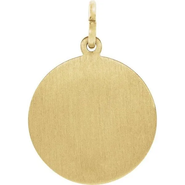 St. John the Evangelist Medal Pendant Image 3 J. Meredith Jewelers Delafield, WI