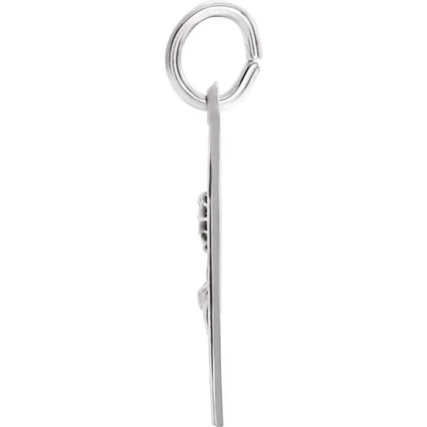 St. John the Evangelist Medal Pendant Image 2 D'Errico Jewelry Scarsdale, NY