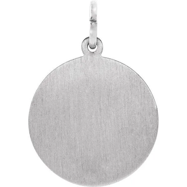 St. John the Evangelist Medal Pendant Image 3 Hopman Jewelers Elkhart, IN