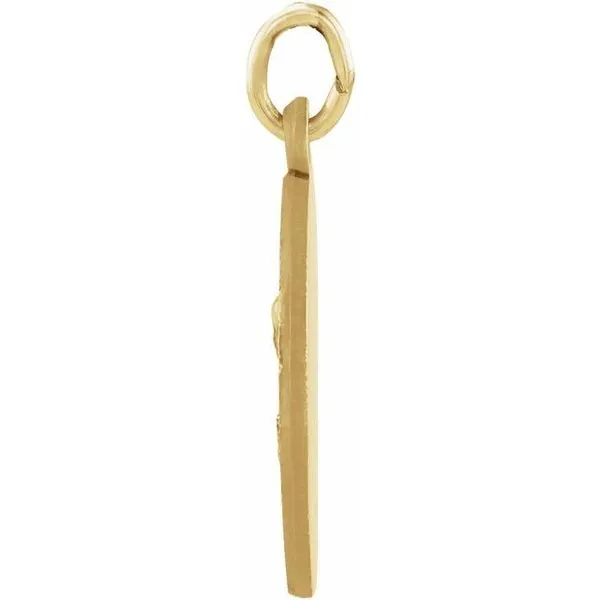 St. Barbara Medal Image 2 James & Williams Jewelers Berwyn, IL