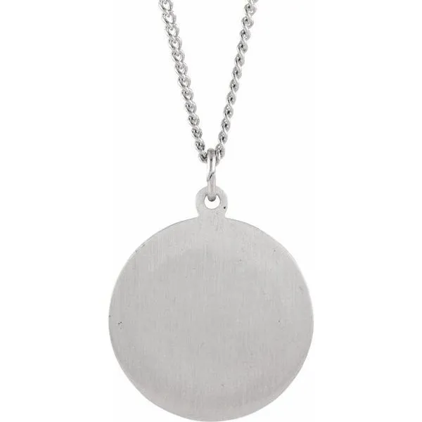 St. Mark Medal Necklace Image 3 J. Meredith Jewelers Delafield, WI