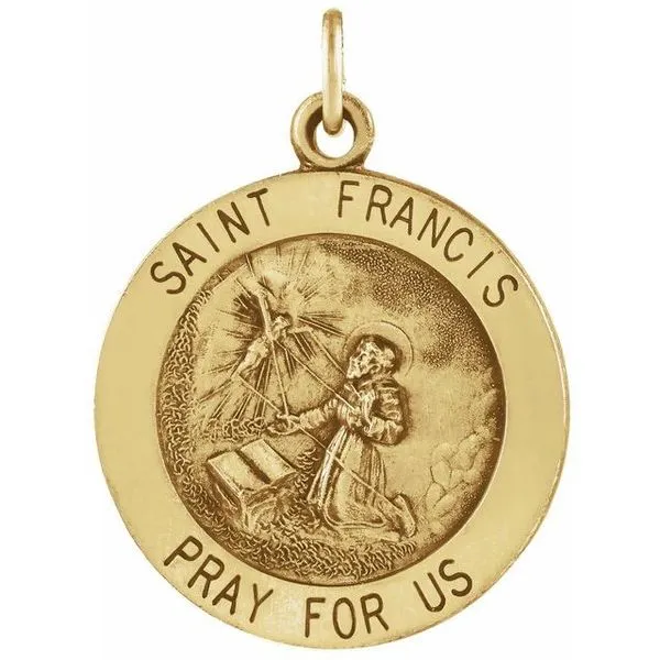 St. Francis of Assisi Medal J. Meredith Jewelers Delafield, WI