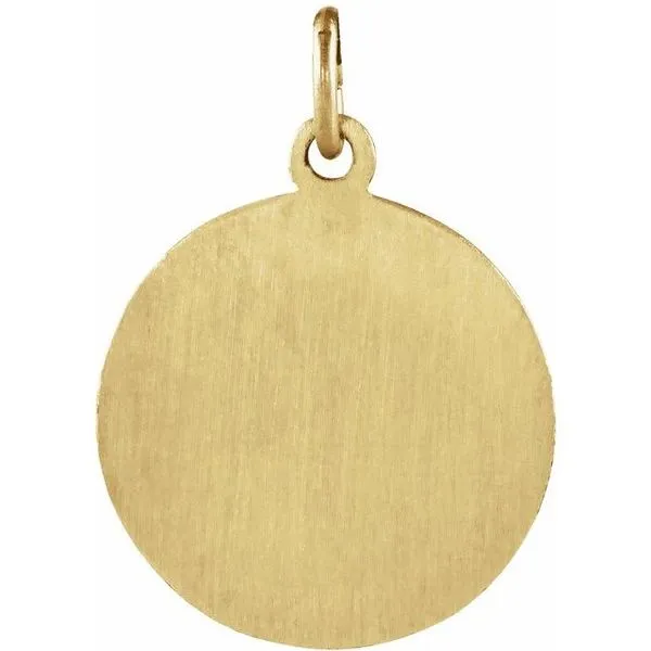 St. Martha Medal Pendant Image 2 Arnold's Jewelry and Gifts Logansport, IN