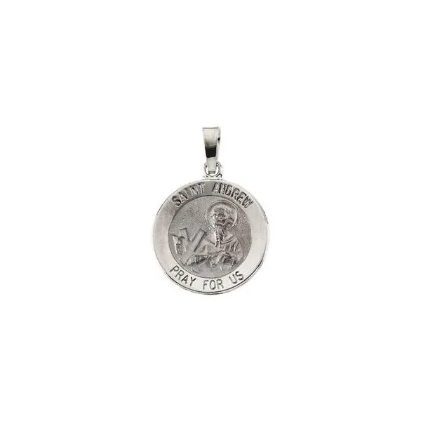 St. Andrew Medal Pendant Hopman Jewelers Elkhart, IN