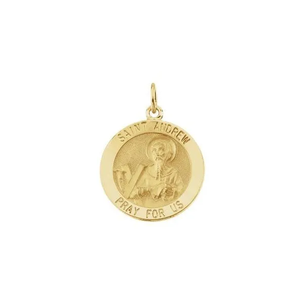 St. Andrew Medal Pendant Arlene's Fine Jewelry Vidalia, GA