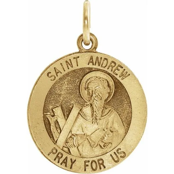 St. Andrew Medal Pendant M. J. Thomas Jewelers, Ltd. Stratford, CT