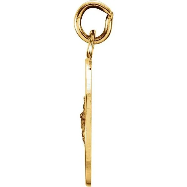 St. George Medal Pendant Image 2 J. Meredith Jewelers Delafield, WI