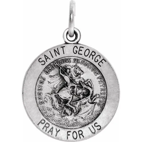 St. George Medal Pendant J. Meredith Jewelers Delafield, WI