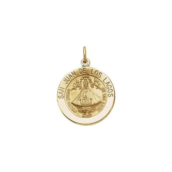 San Juan de Los Lagos Medal D'Errico Jewelry Scarsdale, NY