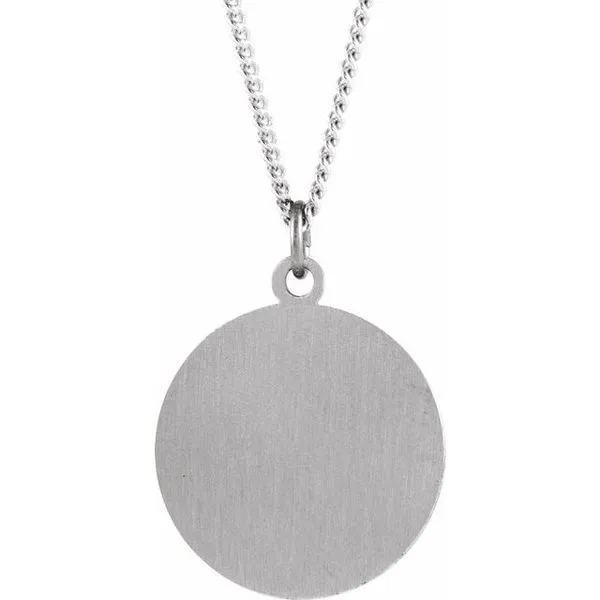 St. Lucy Medal Necklace Image 3 J. Meredith Jewelers Delafield, WI