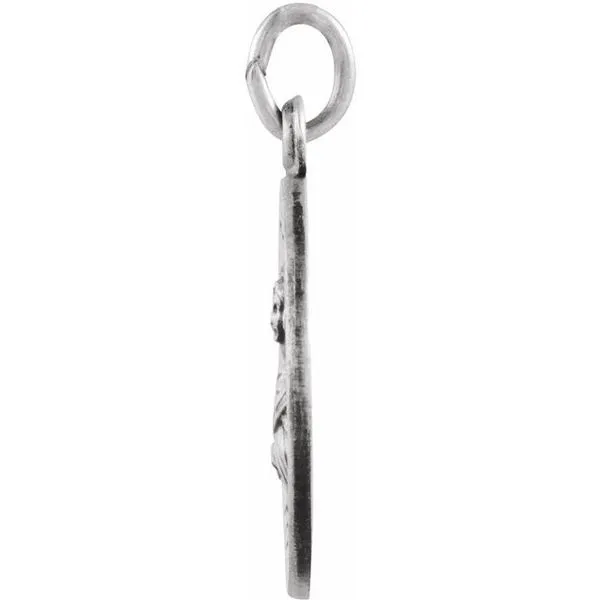 St. Lucy Medal Pendant Image 2 Rick's Jewelers California, MD