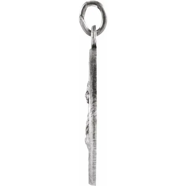 St. Lucy Medal Pendant Image 2 Arnold's Jewelry and Gifts Logansport, IN