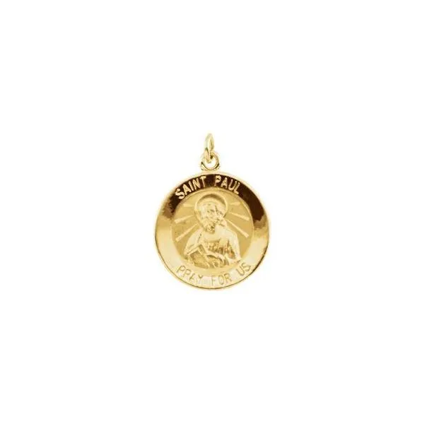 St. Paul the Apostle Medal Pendant D'Errico Jewelry Scarsdale, NY