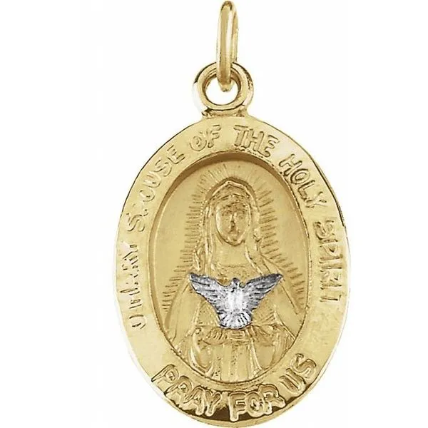 Mary of The Holy Spirit Medal J. Meredith Jewelers Delafield, WI