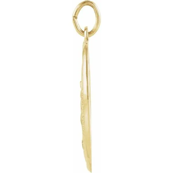 Heart Miraculous Medal Image 2 Rasmussen Jewelers Spanish Fork, UT