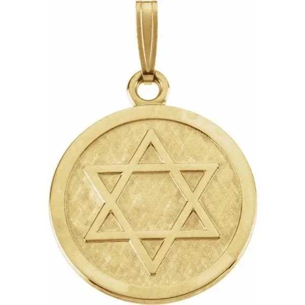 Star of David Medal Arnold's Jewelry and Gifts Logansport, IN