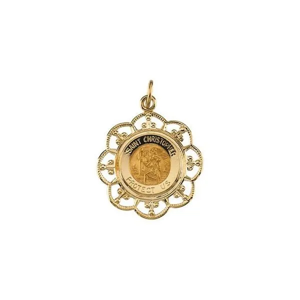 St. Christopher Medal Hopman Jewelers Elkhart, IN
