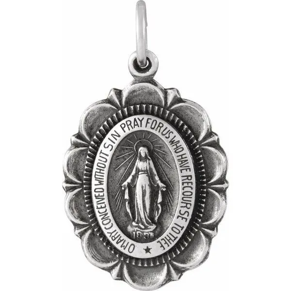 Miraculous Medal D'Errico Jewelry Scarsdale, NY
