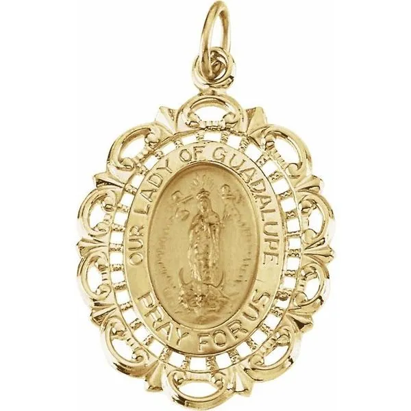 Our Lady of Guadalupe Medal Arnold's Jewelry and Gifts Logansport, IN