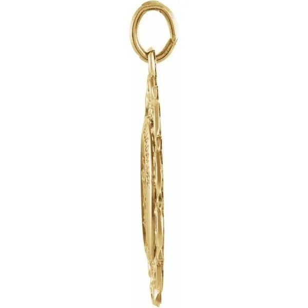 Our Lady of Guadalupe Medal Image 2 Milan's Jewelry Inc Sarasota, FL