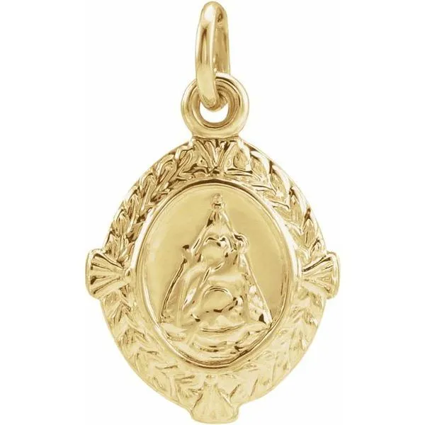 Caridad del Cobre Medal Image 2 M. J. Thomas Jewelers, Ltd. Stratford, CT