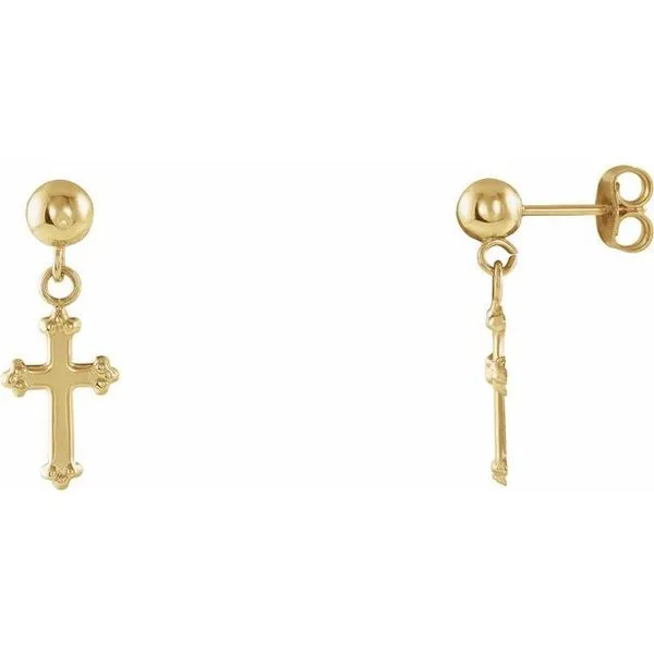 Cross Earrings Arnold's Jewelry and Gifts Logansport, IN