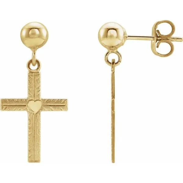 Cross Earrings Hopman Jewelers Elkhart, IN