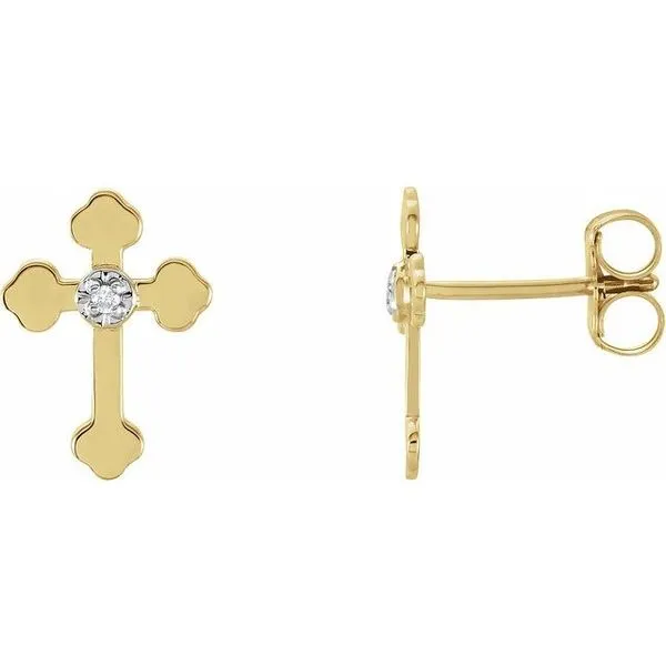 Cross Earrings Hopman Jewelers Elkhart, IN