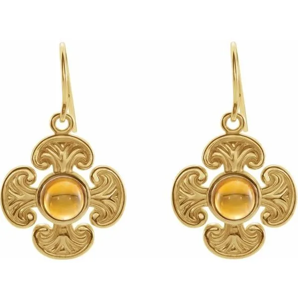 Maltese Cross Earrings Image 2 Boyd Jewelers Wesley Chapel, FL