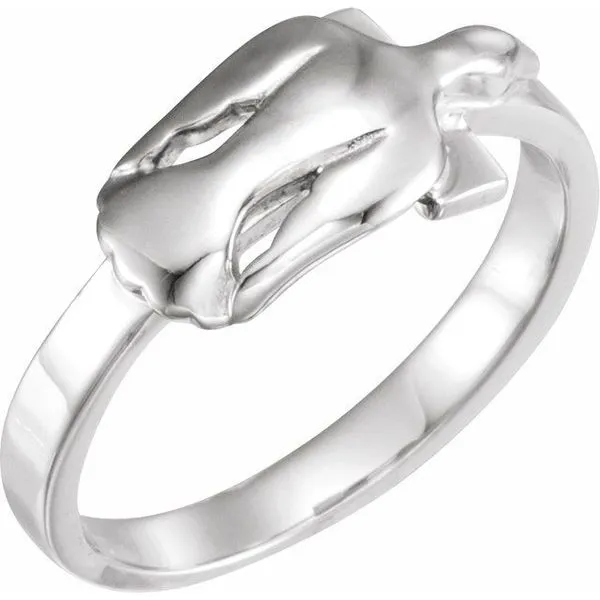 Dove & Cross Ring Image 2 Arnold's Jewelry and Gifts Logansport, IN