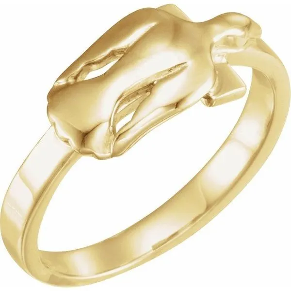 Dove & Cross Ring Image 3 Hopman Jewelers Elkhart, IN