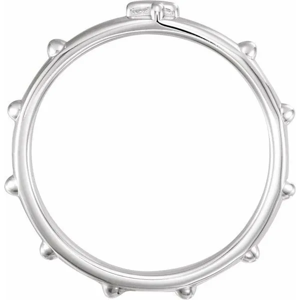 Rosary Ring Image 2 Rasmussen Jewelers Spanish Fork, UT