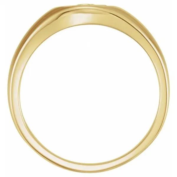 The Rugged Cross® Chastity Ring Image 2 D'Errico Jewelry Scarsdale, NY