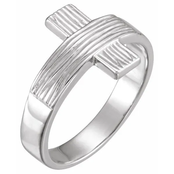 The Rugged Cross® Chastity Ring Woelk's House of Diamonds Russell, KS