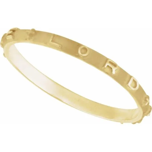 Praise the Lord Prayer Ring Image 4 Hopman Jewelers Elkhart, IN