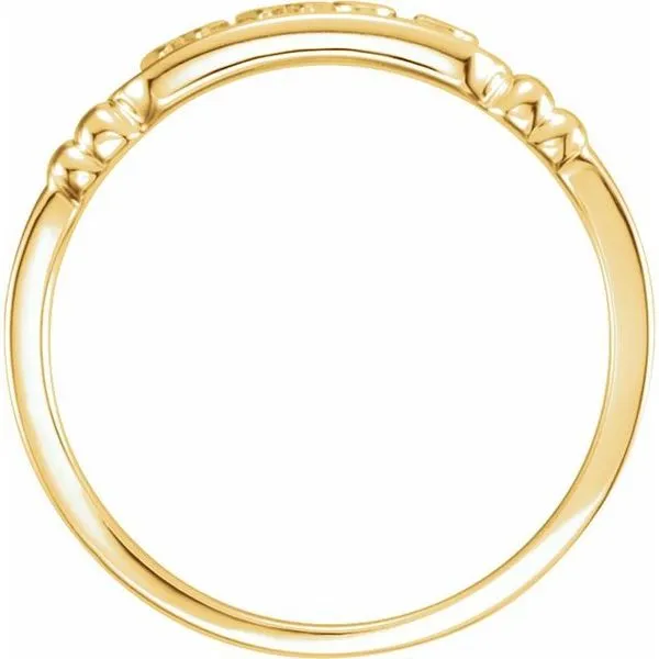 What Would Jesus Do Ring Image 2 Henry B. Ball Jewelers Canton, OH