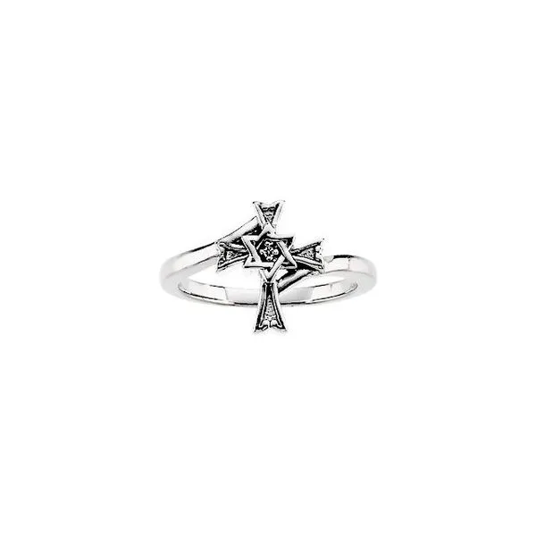 Judeo Christian Cross Ring Hopman Jewelers Elkhart, IN