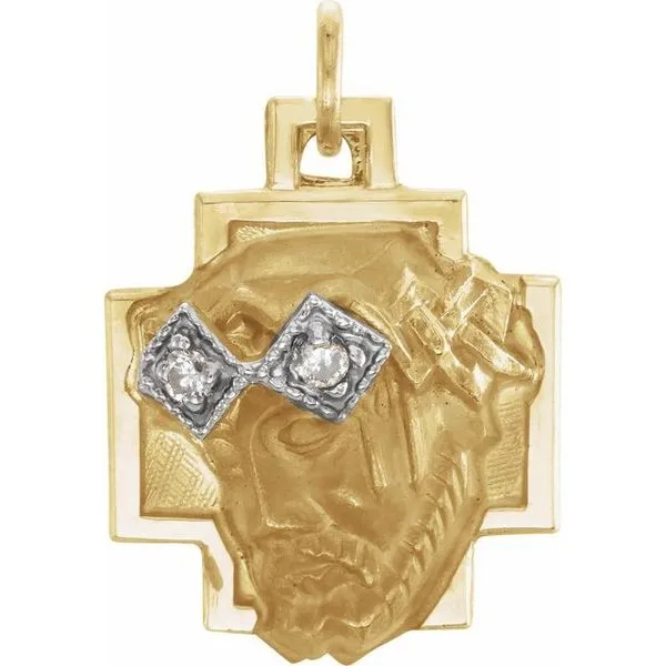 Face of Jesus Pendant (Ecce Homo) James & Williams Jewelers Berwyn, IL