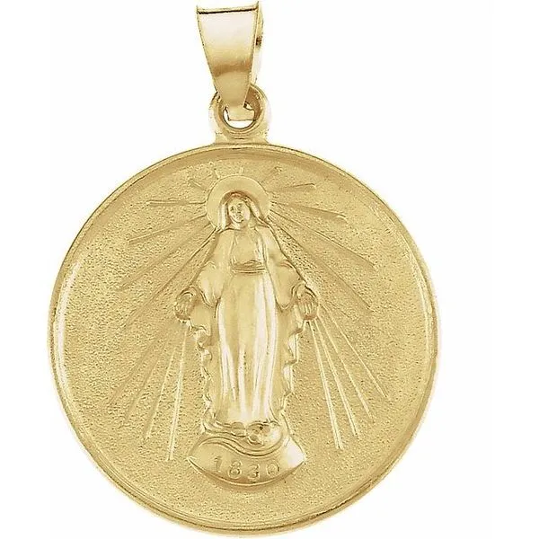 Miraculous Medal James & Williams Jewelers Berwyn, IL