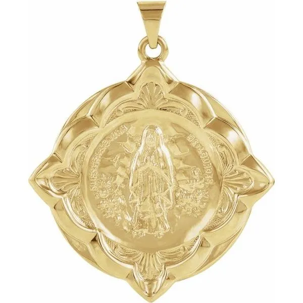 Our Lady of Lourdes Medal J. Meredith Jewelers Delafield, WI