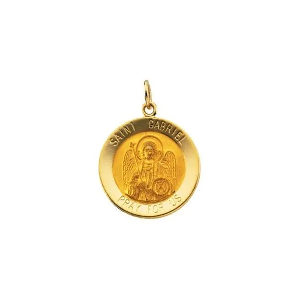 St. Gabriel Medal Pendant Rick's Jewelers California, MD