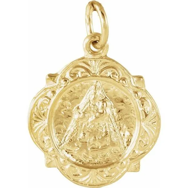 Caridad del Cobre Medal Comstock Jewelers Edmonds, WA