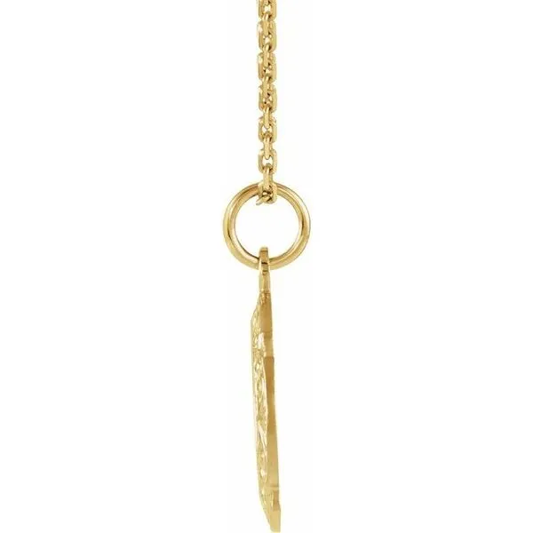 Our Lady of Perpetual Help Medal Image 2 James & Williams Jewelers Berwyn, IL