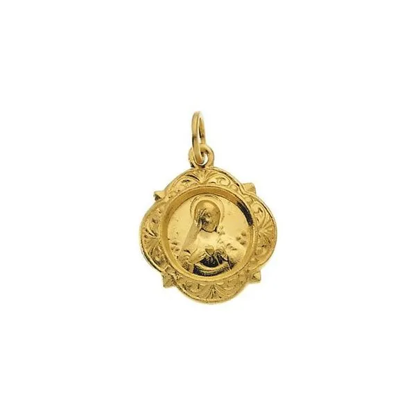 Immaculate Heart of Mary Medal Delfine's Jewelry Charleston, WV