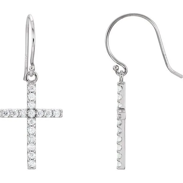 Cross Earrings Hopman Jewelers Elkhart, IN
