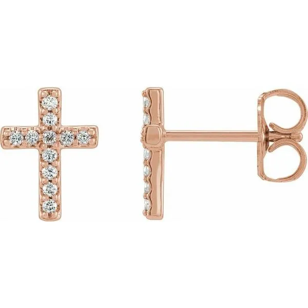 Cross Earrings James & Williams Jewelers Berwyn, IL
