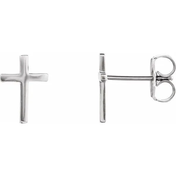 Cross Earrings James & Williams Jewelers Berwyn, IL