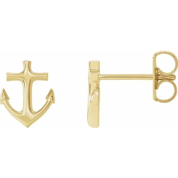 Anchor Earrings Arnold's Jewelry and Gifts Logansport, IN