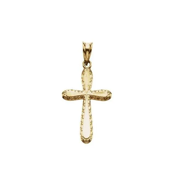 Sculptural Cross Pendant Hopman Jewelers Elkhart, IN